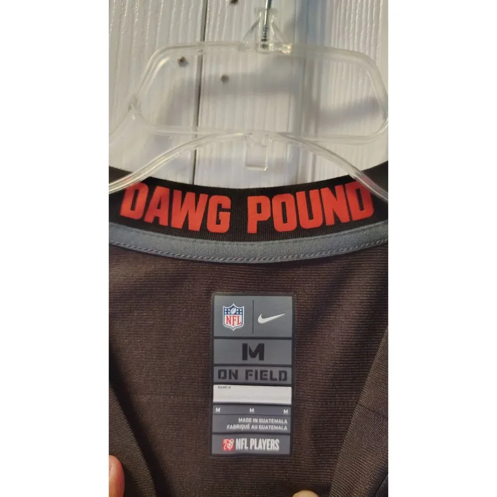Nike Cleveland Browns Odell Beckham Jr. #13 Game Jersey Brown Men's Size Medium